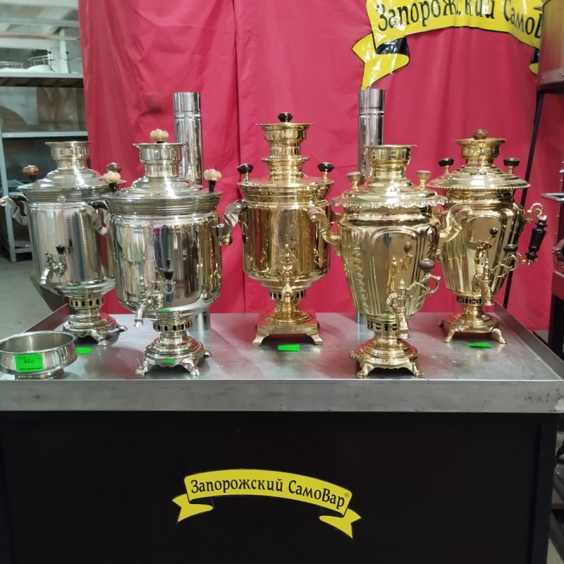 Самовары на дровах 5, 6, 7, 7.5, 8 л