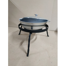 Таган “Казань“ Ф330/220ммм, h 200 мм для встановлення козану, сковороди, шампури, решітки BBQ, чайника на природі