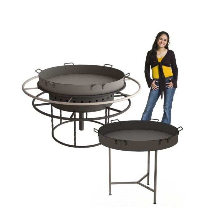 Комплект «Сковорода Татарська» Ф 1000 мм на дров“яній топці