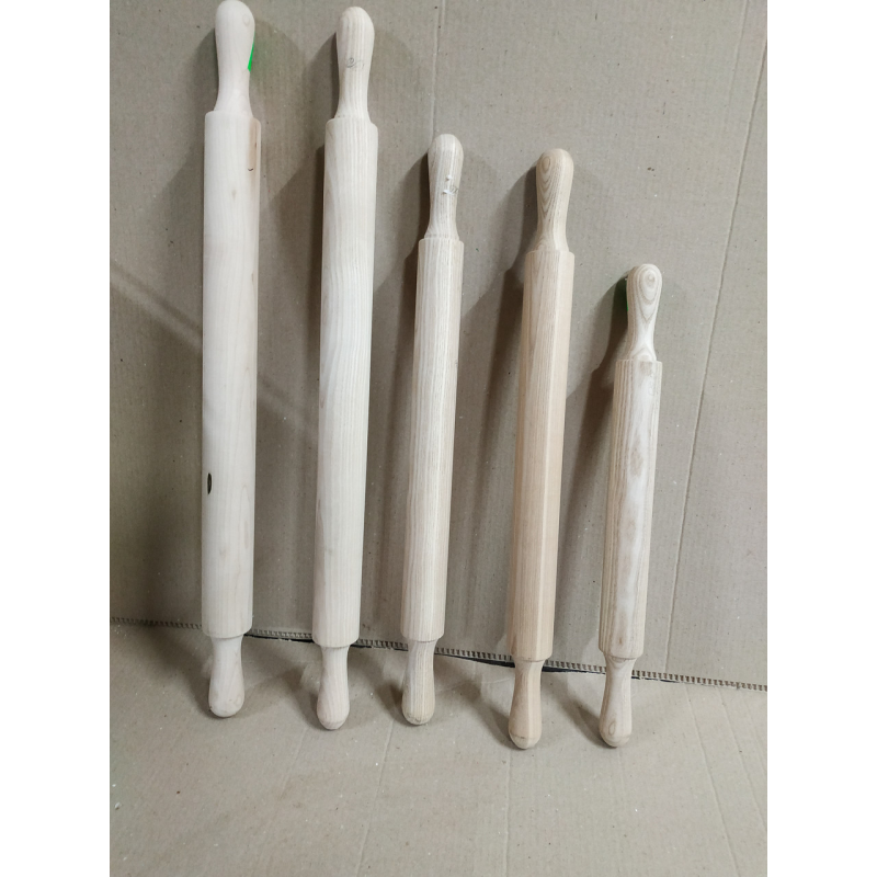 Скалка кондитерська дерев“яна, цілісна