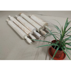 Скалка кондитерська дерев“яна з обертовими ручками