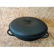 Казан азійський 8, 10,12, 15, 17, 18, 22, 30 літрів із кришкою, чавун 12