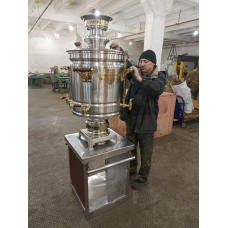 Самовар “Запорізький“, Кейтеринговий 110 літрів. нерж.