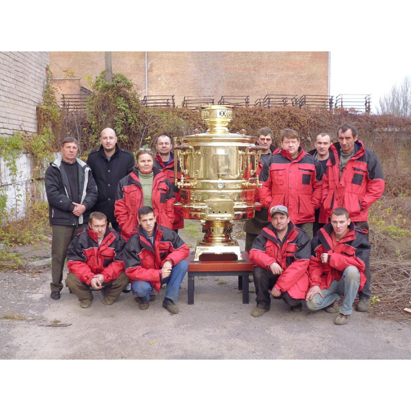 Самовар термос на дровах 200 л. Завод “Запорізький СамоВар“