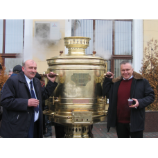 Самовар - термос 300 л на дровах. Завод “Запорізький СамоВар“