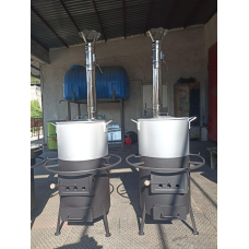 Піч Варочна Польова ПВП-50 літрів на дровах