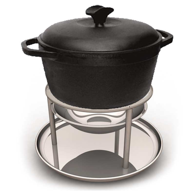 Таганок жаровый «Баку» під чавунний казанок для перших страв . “Запорізький СамоВар“