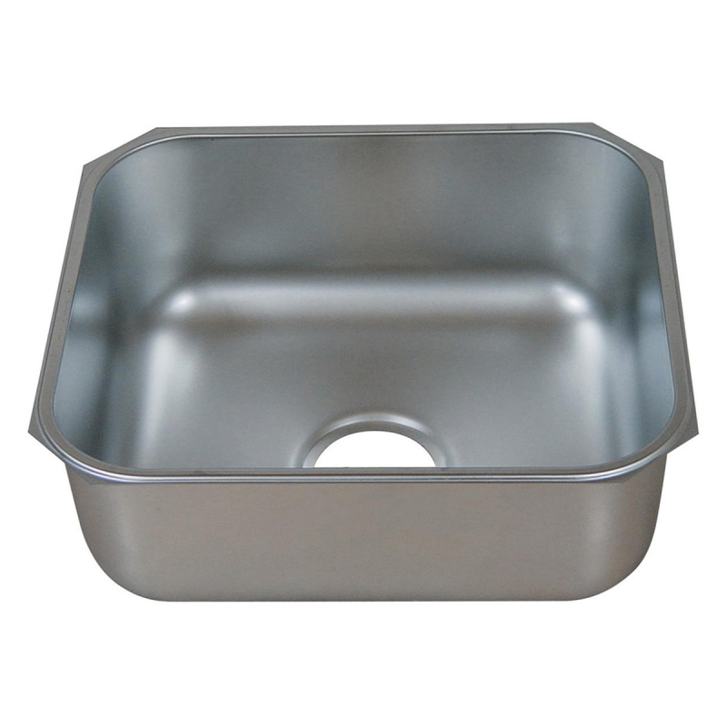 Чаша штампована до ванни моєчної 400х400х300 мм нерж. сталь 1,25 мм