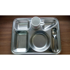 Піднос самообслуговування нерж. сталь для великих їдалень